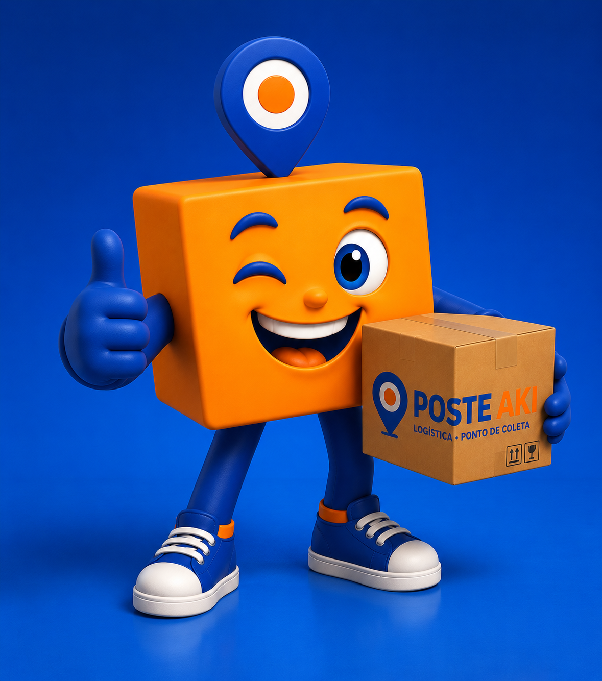 Mascote Poste Aki